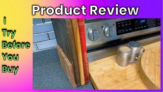 Details Book Cutting Boards for Kitchen 📚 | Unique Wooden Cutting Board Set with Stand | Amazon Home Find Update