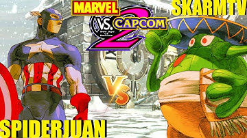 MvC2 Mvci Umvc3 SPIDERJUAN vs SKARMTV pt 3