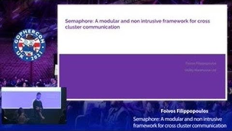 GopherCon UK 2021: Foivos Filippopoulos - Semaphore