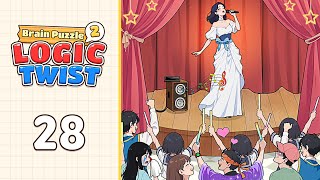 ブレインパズル2：ロジックツイスト レベル28 スタートゥルース | すべてのパズルを解こう！🎯 screenshot 5