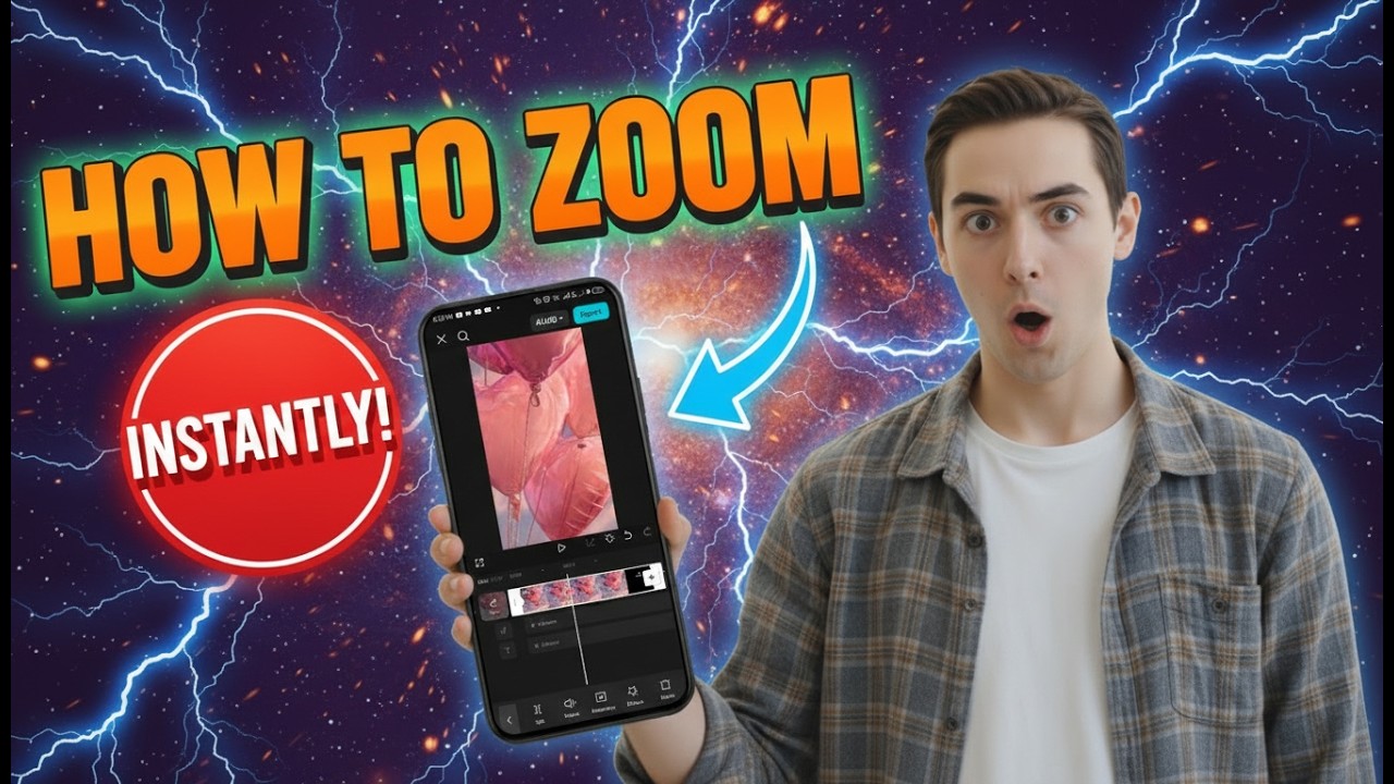 How to Zoom in Capcut Mobile | Keyframe Tutorial for Cinematic Edits ...