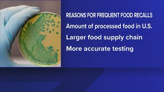 Reasons for frequent food recalls lately