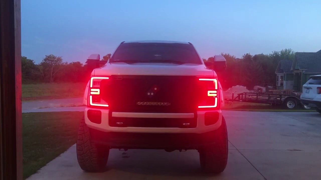 Color-Changing LED DRLs for the 2020+ Ford Super Duty Trucks