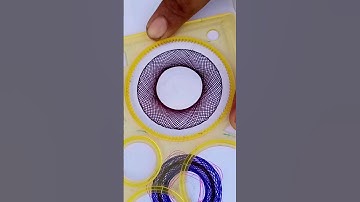 How many rotations did the pen make in total? ?? #spirograph #shortsfeed #shorts #2024 #raniart