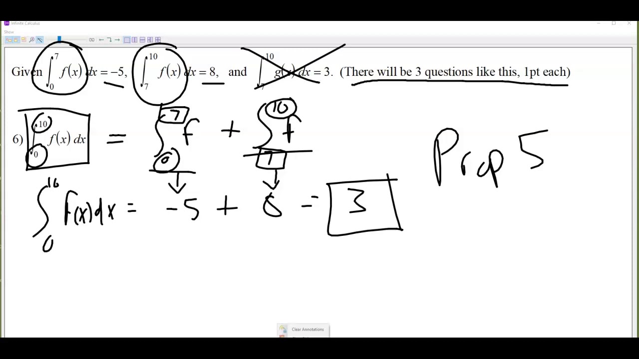 Calc Unit 6 Study Guide Pt1  Help Video 23/24
