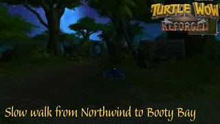 Turtle WoW - Project Reforged HD Mods & ReShade - Slow walk from Northwind to Booty Bay