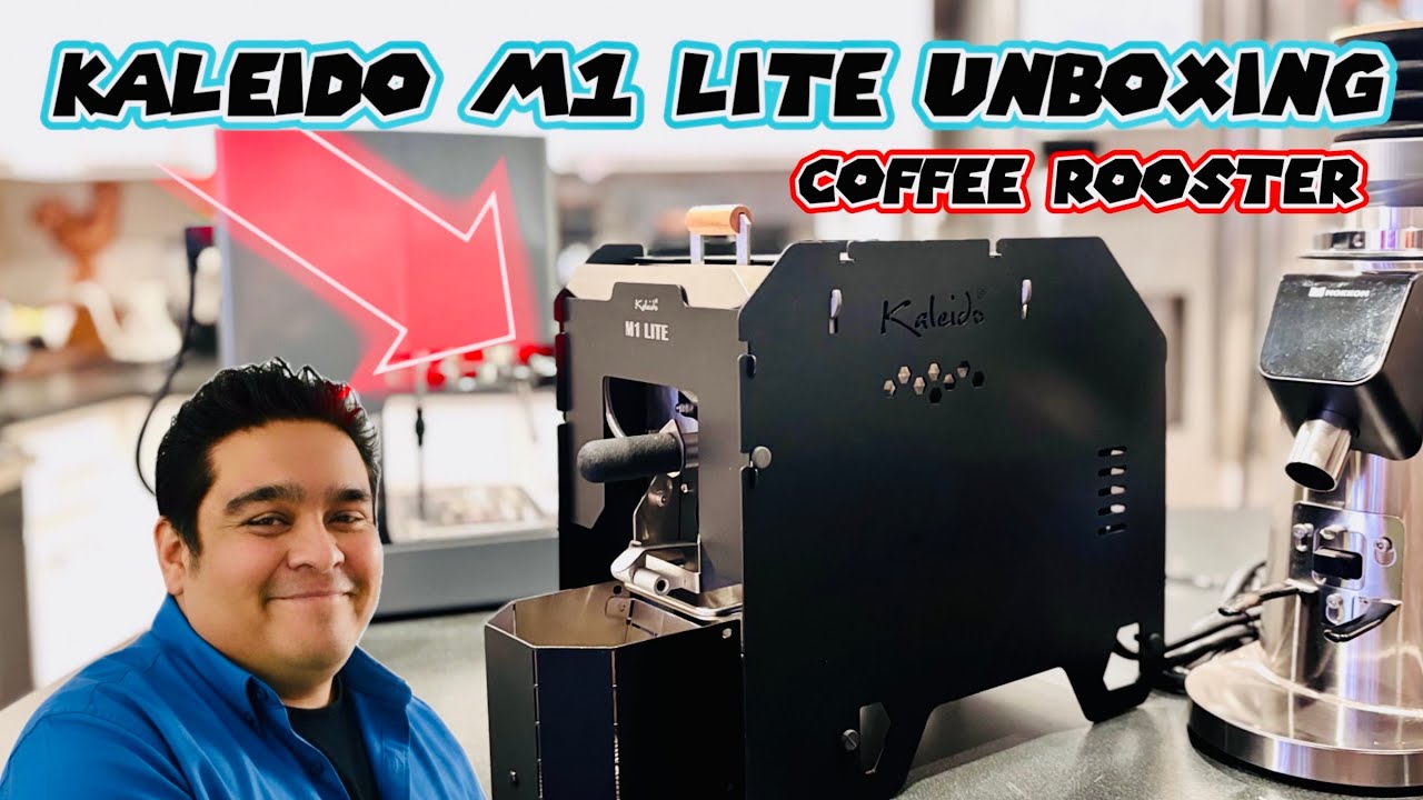 Распаковка кофеварки Kaleido M1 LITE — Начало моего пути к домашней обжарке кофе. Система Artisan...