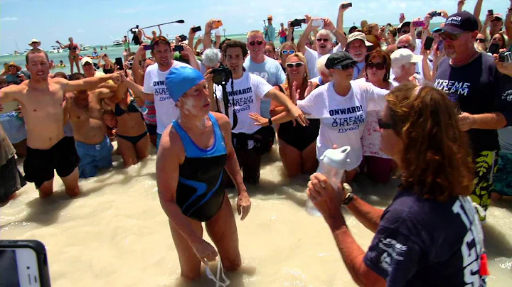 Diana Nyad Arrives in Key West After 111-Mile Swim...