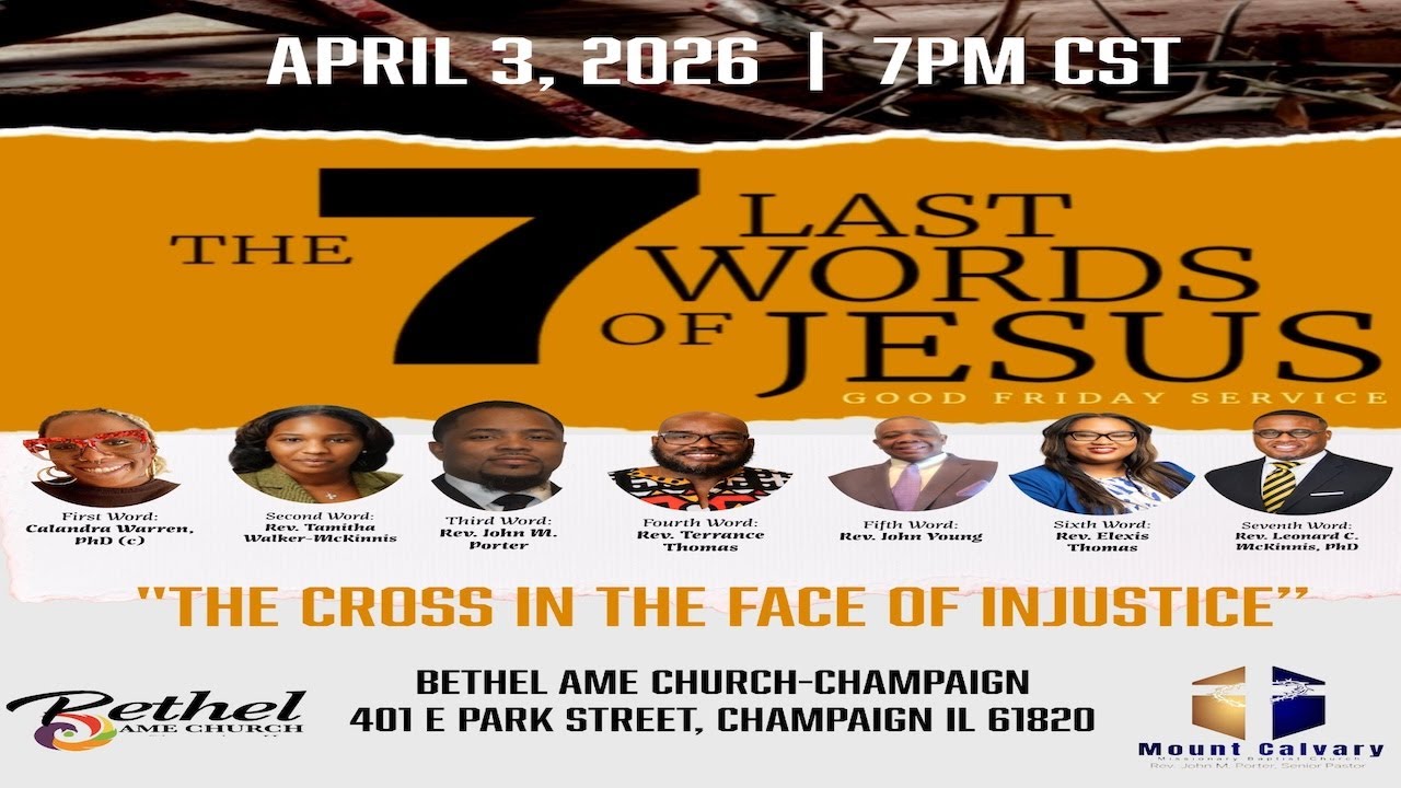 7 Last Words of Jesus Service: The Cross in the Face of Injustice