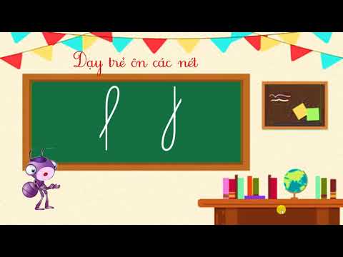 Video Ôn các nét cơ bản phần 4 (ôn nét khuyết trên nét... - youtube