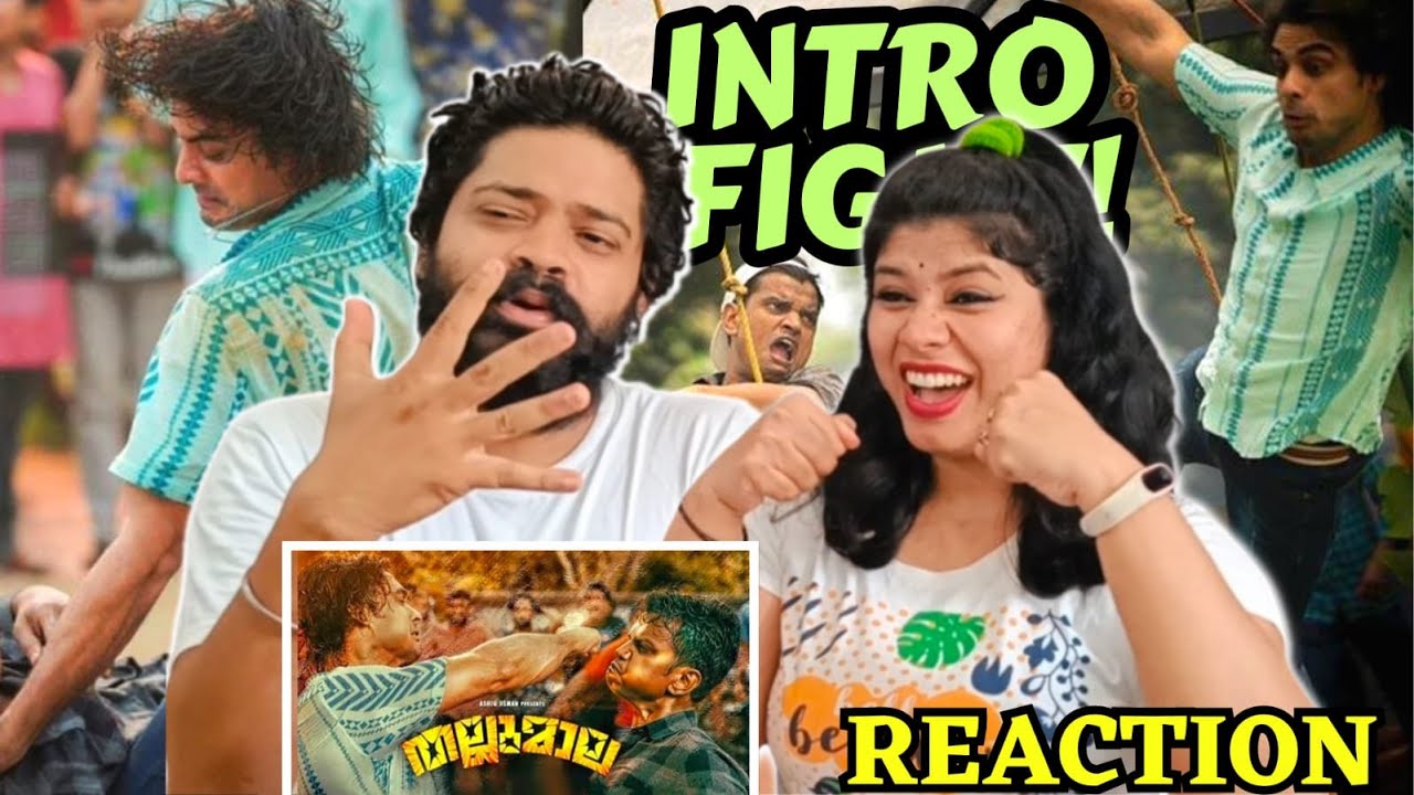 Thallumaala Tovino Mass Intro Fight Scene REACTION | Malayalam | Tovino Thomas Lukman Khalid Rahman