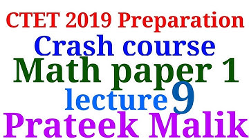 CTET 2019 math preparation| division and remainder| CTET math crash course