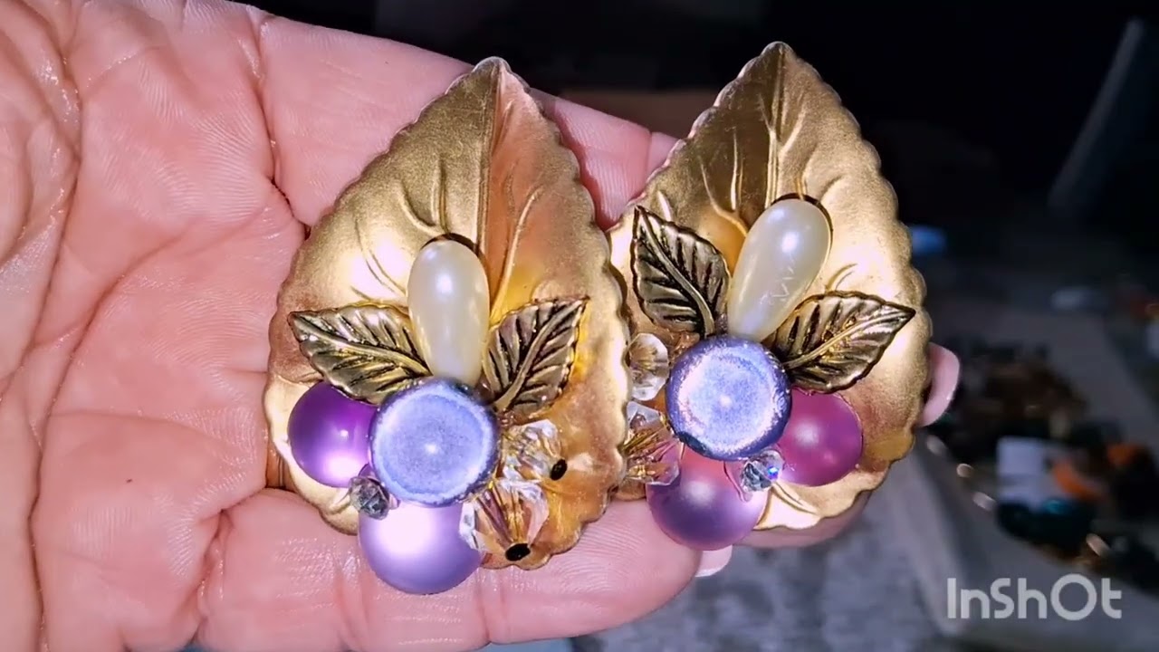 Это надо видеть! Винтажная бижутерия со свалки мыть легко  Винтаж антиквариат