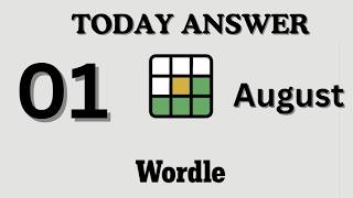 Today's Wordle Answer August 1, 2026 (#1869) | NYT Wordle Hints & Answer