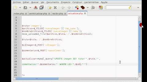 Guardar una Imagen en una Base de Datos con PHP en Linux Parte 4(Actualizar) (Debian)