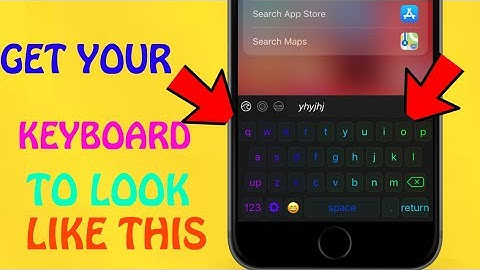 How To Get Chroma Lighting Effect Keyboard On iOS 9 & Up (No Jailbreak / No Computer)