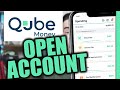 How to open a qube money budgeting account  tutorial