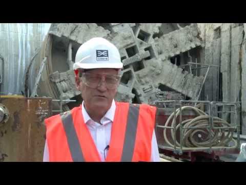 Crossrail Tunnelling: Completion of running tunnels in Docklands & southeast London