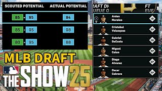 Getting some SERIOUS Potential at the Top of the Draft!! || MLB the Show 25 Pirates Franchise E.27