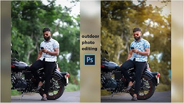 Outdoor photo editing tutorial l step by step l photoshop CC tutorial