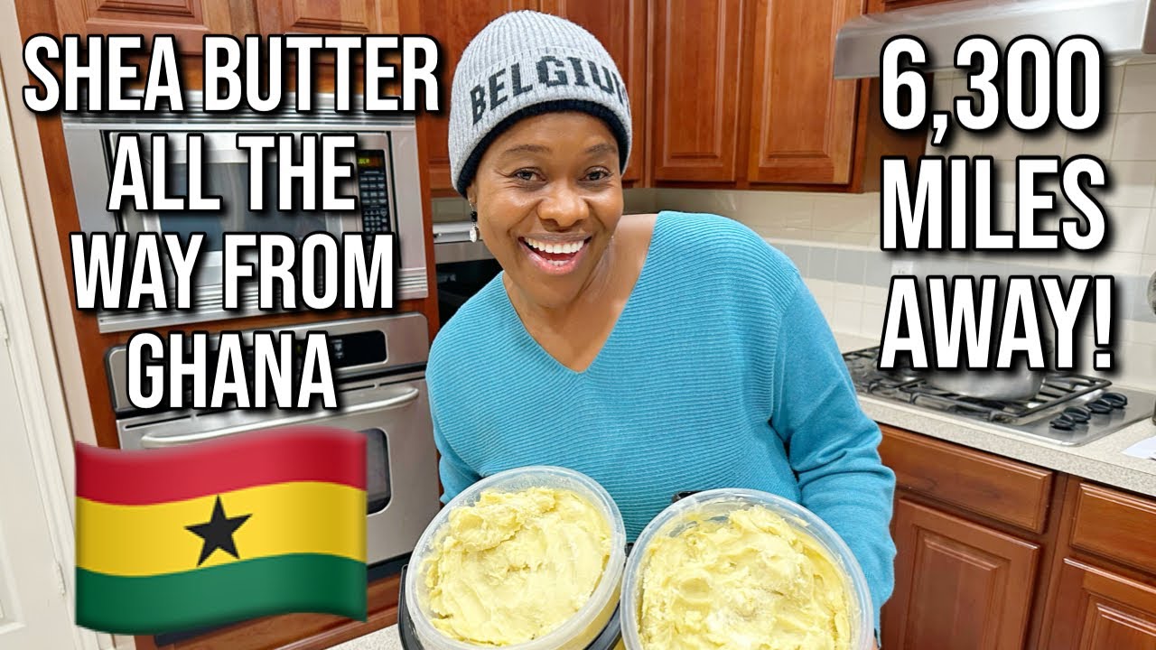 BEST SHEA BUTTER FOR SKINCARE PRODUCTS FROM GHANA.