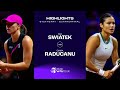 Iga Swiatek vs Emma Raducanu  2024 Stuttgart Quarterfinal  WTA Match Highlights