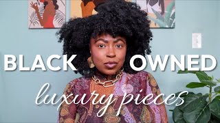 SHOPPING BLACK OWNED LUXURY BRANDS! + STYLING A LOOK WITH NEW PIECES! | LaResa Eyvon