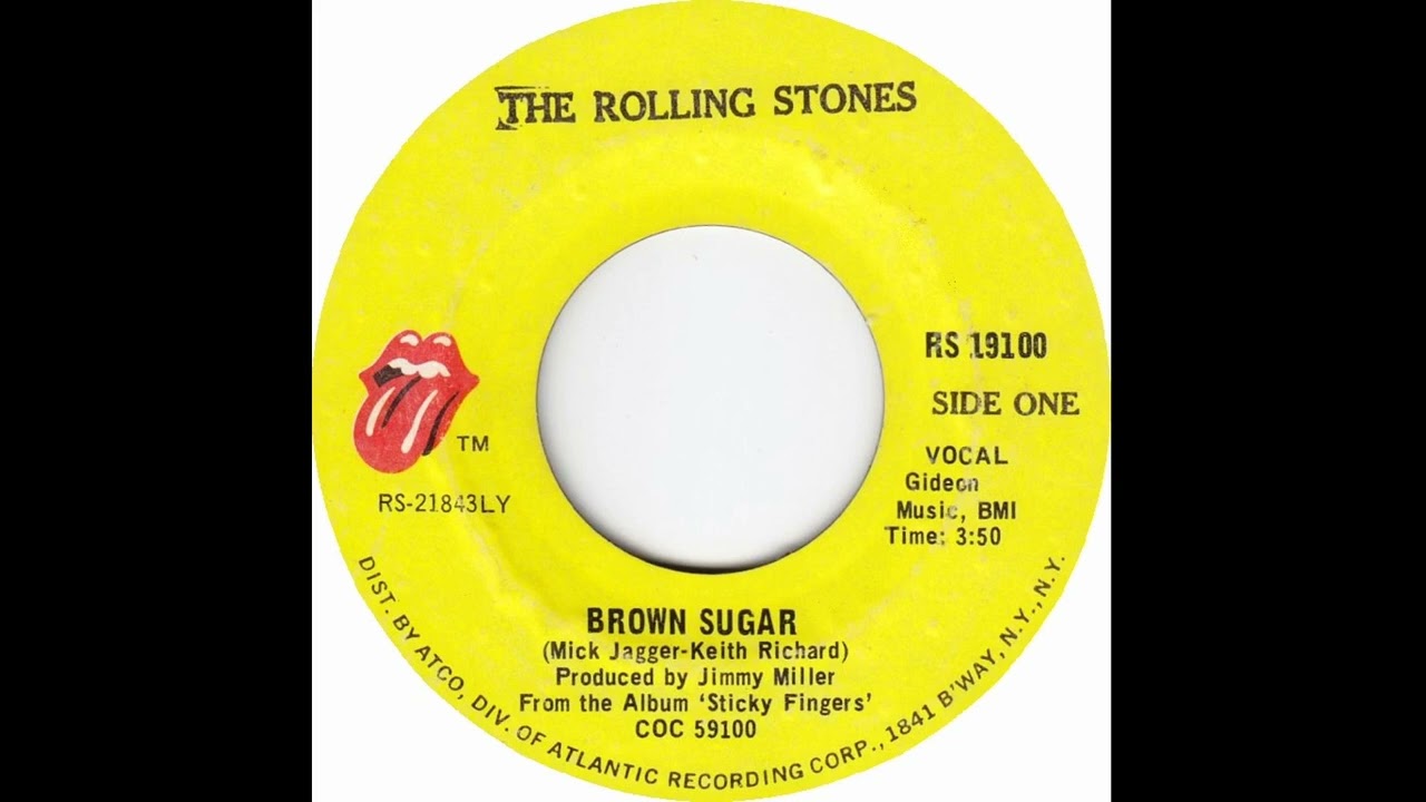 The Rolling Stones - Brown Sugar - UK Rolling Stones Records