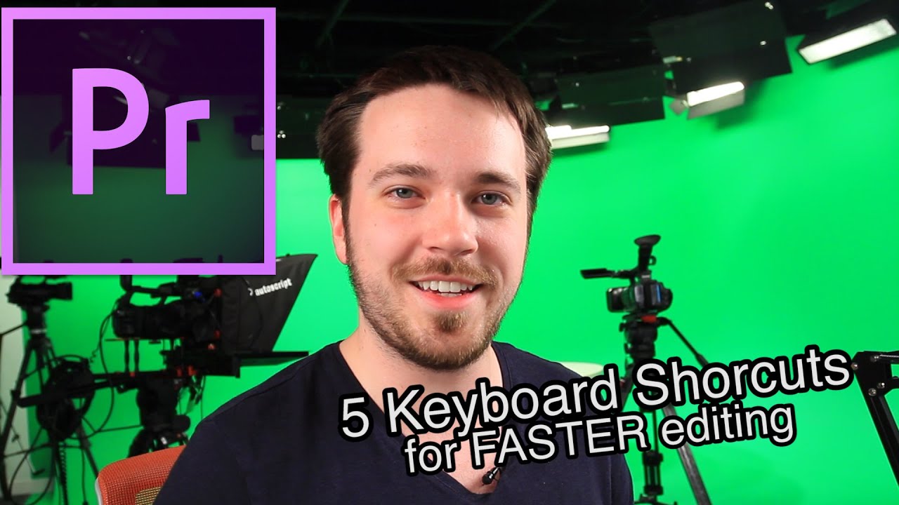 5 Keyboard Shortcuts for Faster Editing in Adobe Premiere Pro CC - YouTube