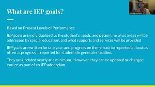 S.M.A.R.T Goals – Creating and Troubleshooting IEP Goals that Work