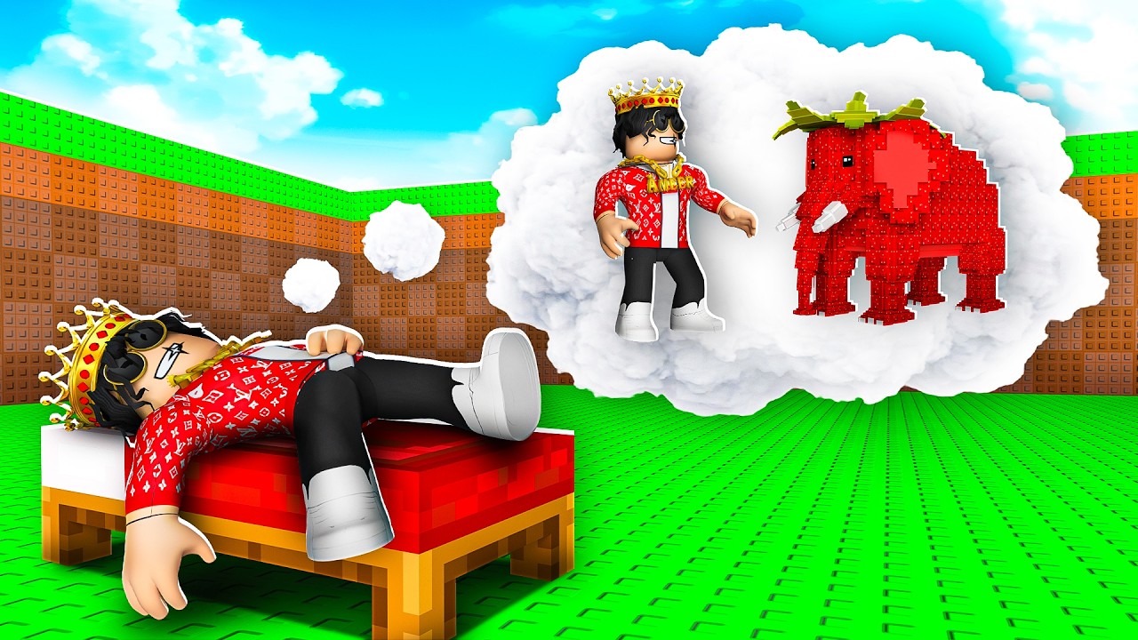 روبلوكس نام عشان تجيب البرين روت! 😂🔥 Dream For brainrot
