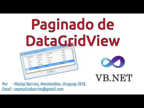 Como paginar un DataGridView - VB.NET