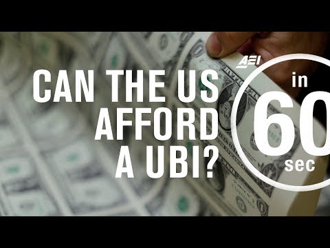Could the United States afford a universal basic income?...in 60 Seconds
