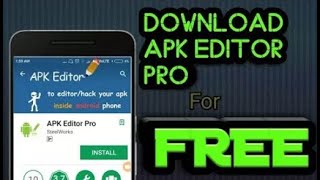 Apk editor pro free Android screenshot 1