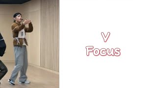 [Mirrored] BTS - 'Boy With Luv' Dance Practice(V Focus)