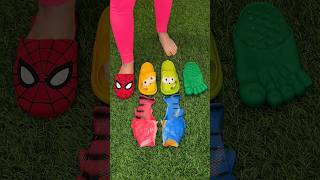 Super cool fish sandals π π©΄ superhero slippers#love #slippers #viralvideo Super cool fish sandals π π©΄ superhero slippers#love #slippers #viralvideo