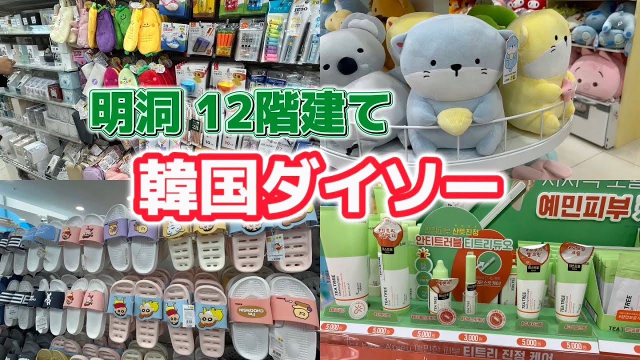 明洞 韓国ダイソー徹底紹介！