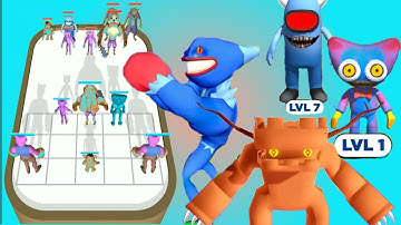 Max Level Merge Master - Monster Fight Mobile Game (Android, iOS Gameplay)