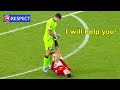 Most respectful  beautiful moments in football
