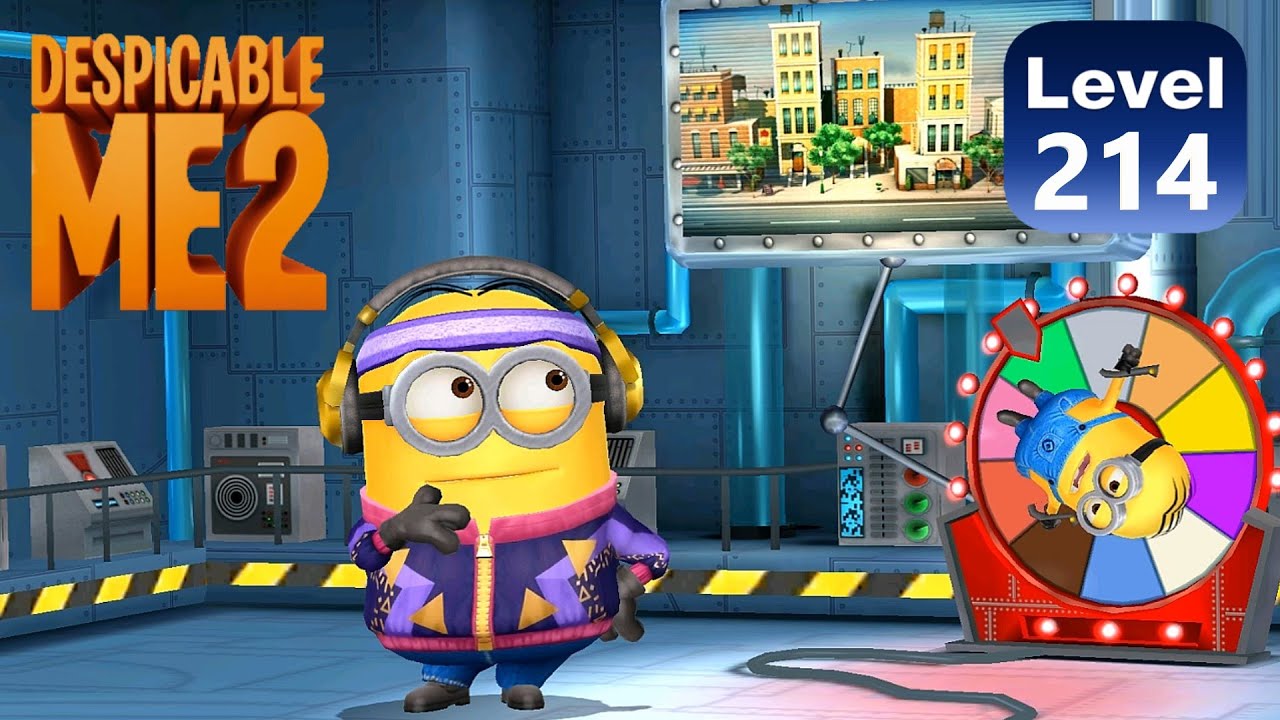 Minion Rush Stereo Minion Run 10 000 Meters Downtown Level 214 - Xbox PC Gameplay