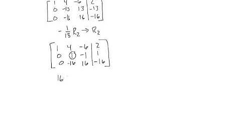 Systems of Linear Equations Underdetermined and Overdetermined MTH 121