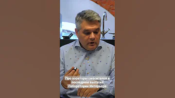 Аэраторы смесителей. Как выбрать смеситель? Какой смеситель лучше? Лаборатория Интерьера