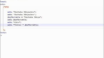 PHP-MYSQL - 04 Veri Tipleri: 02 Stringler