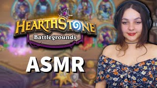 ASMR Golden Arena - Hearthstone Battlegrounds soft spoken gameplay ~ mouse clicking screenshot 4