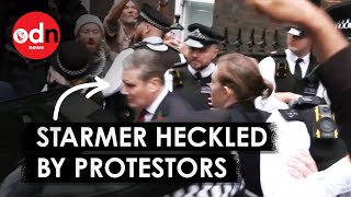 ‘You’re a Criminal’ - Keir Starmer Heckled by Pro-Palestine Protestors
‘You’re a Criminal’ - Keir Starmer Heckled by Pro-Palestine Protestors ‘You’re a Criminal’ - Keir Starmer Heckled by Pro-Palestine Protestors