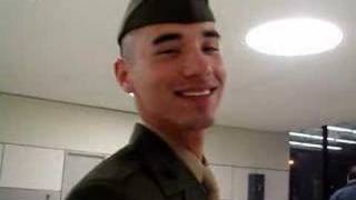 Gabe Graduating Parris Island USMC Boot Camp 2/29/08 Pt1