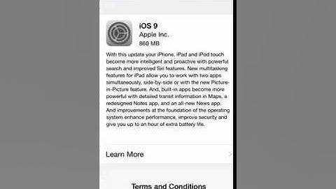 How To UPDATE iOS 9 iPhone iPad iPod Touch .