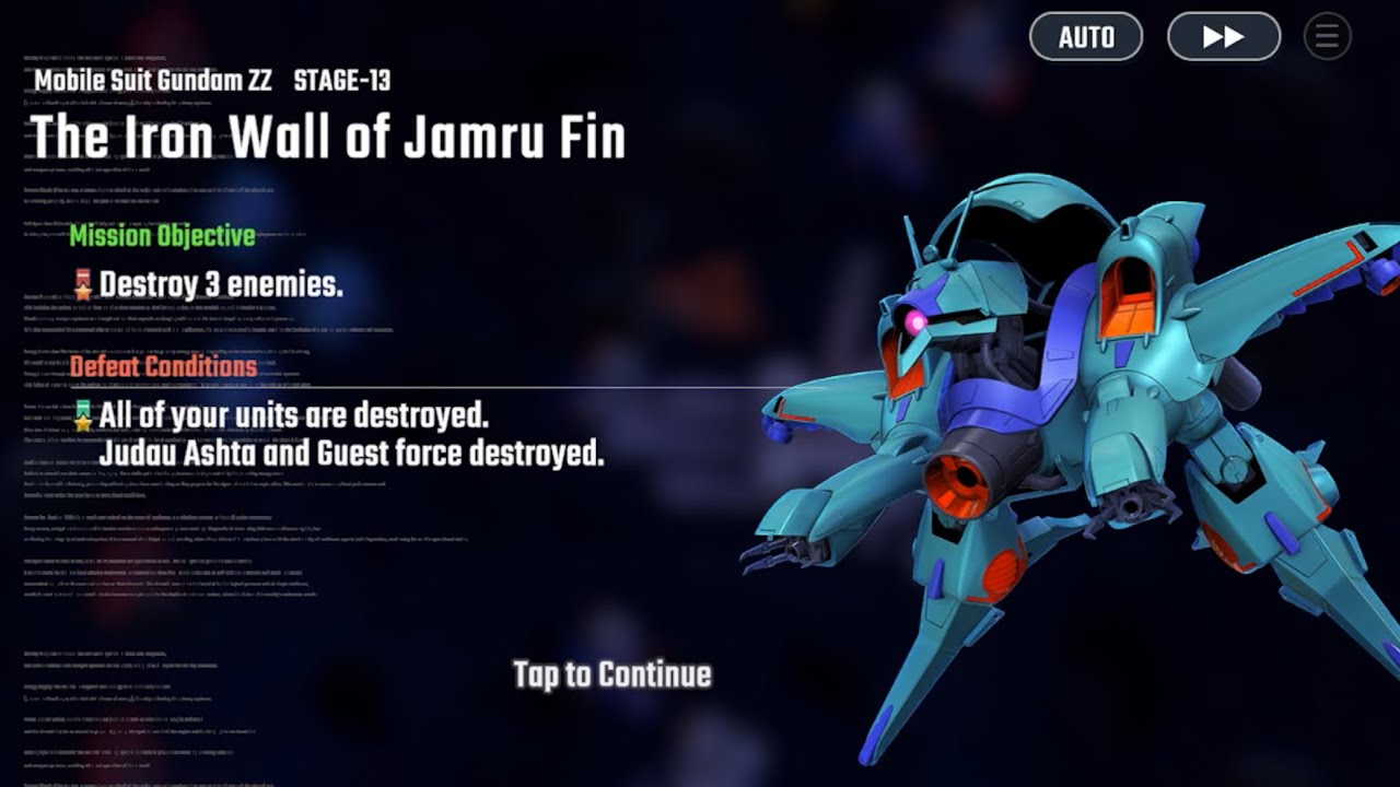 SD Gundam G Gen Eternal Main Stage: Mobile Suit ZZ Gundam Stage-13