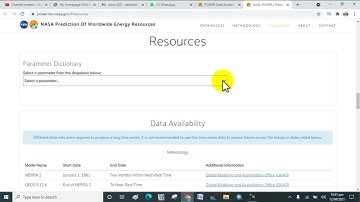 How to download Climate Data from NASA Website for Free