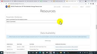 How to download Climate Data from NASA Website for Free